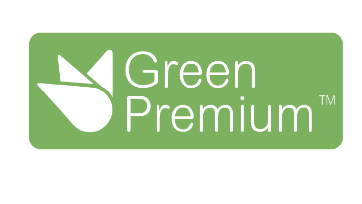 green premium logo