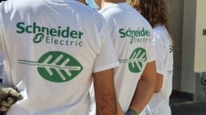 Schneider Electric: volontariato aziendale