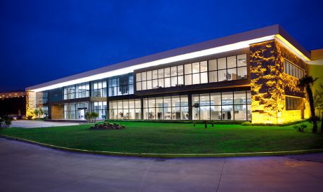 Exempel på byggnad där elsäkerhet är viktigt.