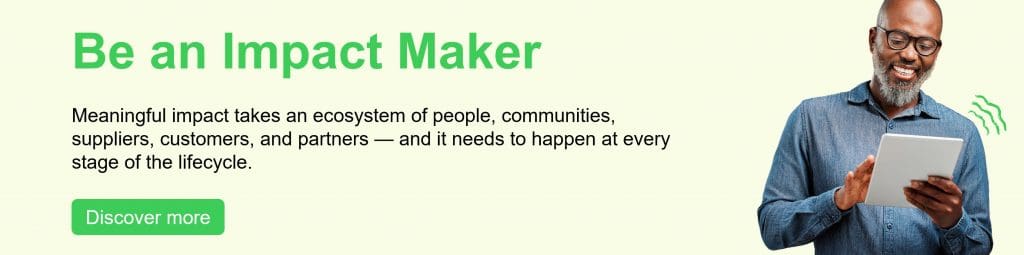 Impact Makers landing page