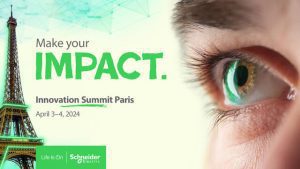 Logo for the Innovation Summit Paris 2024. Text reads 'Make your IMPACT'