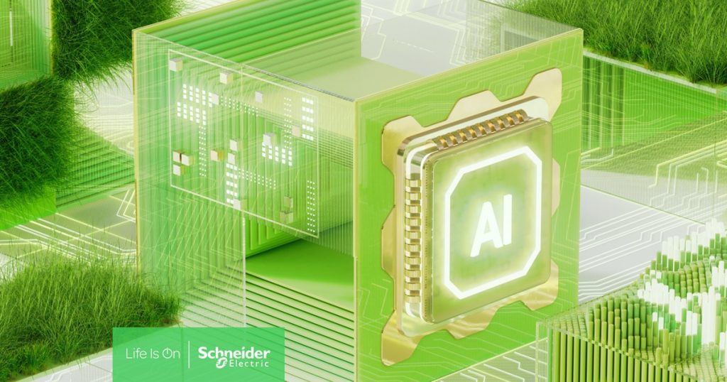 AI chip representing Green IT for Data Center space