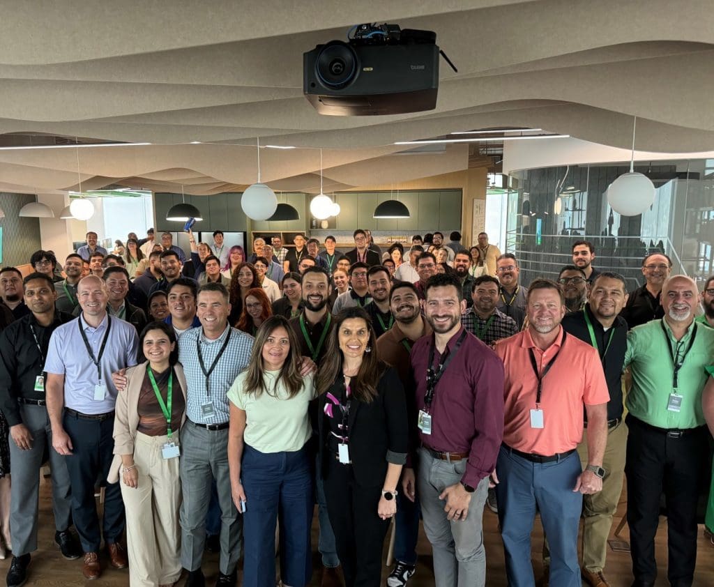 Bobby Cain and the NAM IT Operations Leadership team in the new Monterrey Hub 