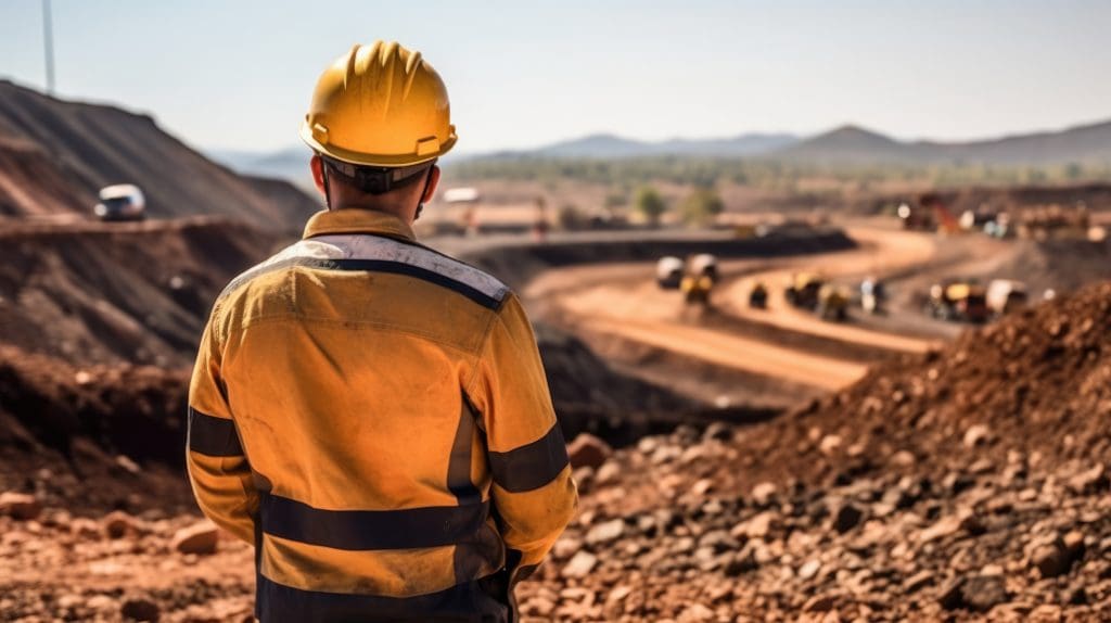 Manager oversees mining processing operation utilizing EcoStruxure Power and Process.