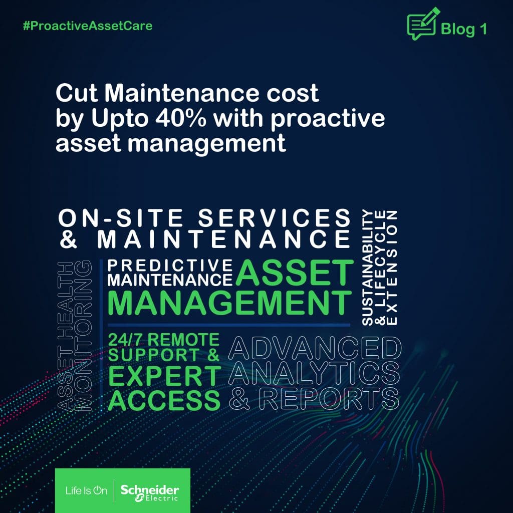 Cut maintenance costs by up to 40% with proactive asset management