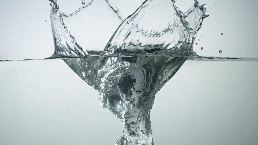 Water drop to abstractly represent liquid cooling for AI data centers.