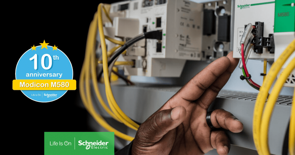 10th anniversary of Modicon M580