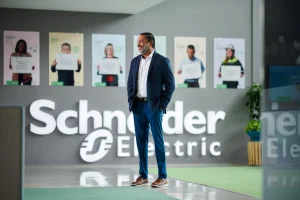 Zach Nimboorkar, SVP Global Technology Services at Schneider Electric, oversees a global IT organization supporting over 160,000 employees across more than 230 locations.